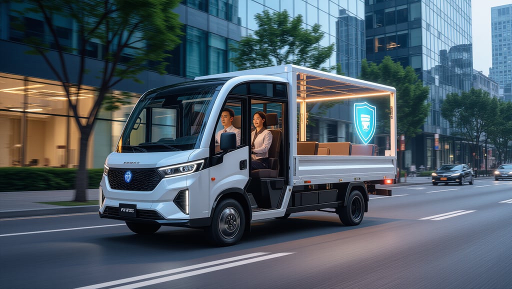 🎨 PV5 오픈베드의 디자인, 안전 사양 및 첨단 기능