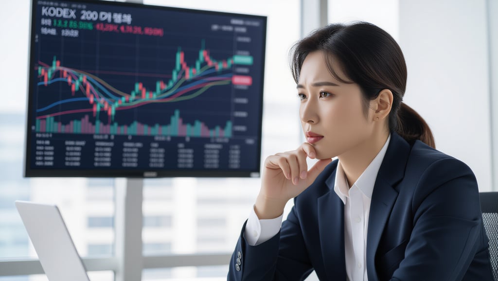 🔍 KODEX 200, 시장 수급과 기술적 지표 분석