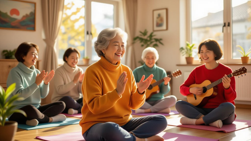 🎨 활기찬 노후를 위한 커뮤니티 프로그램