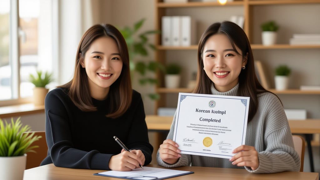 ✅ 이수 기준 및 수료증 관리