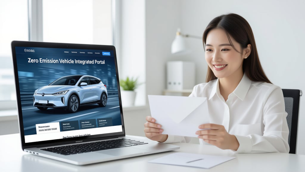 💻 온라인 신청 방법 (무공해차 통합누리집)