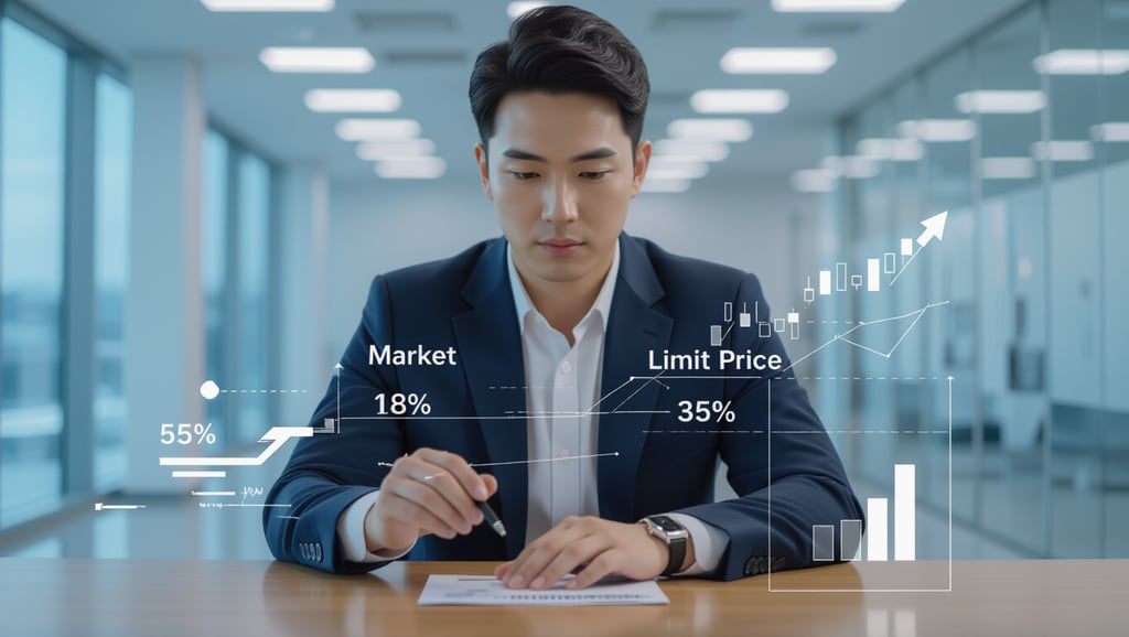 🔍 실전 매수 방법: 시장가 vs 지정가