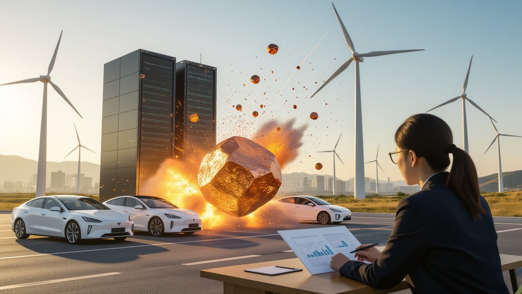 📊 구리 가격 급등의 비밀: 수요와 공급 불균형